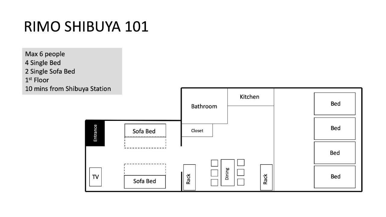 Appartement Rimo Shibuya 101